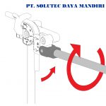 Tube Bender Manual swing short handel 1