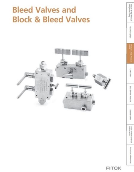 Medium And High Pressure Catalog - PT Solutec Daya Mandiri-SDM