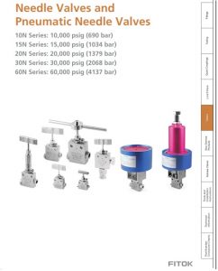 Medium and High Pressure Catalog