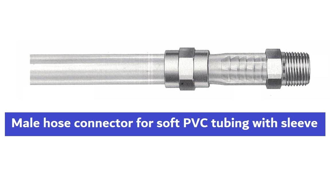 Insert Tube fittings for soft plastic tubing installation method