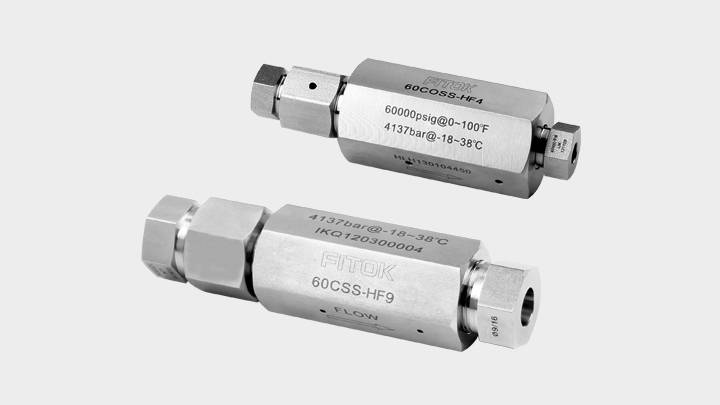 High Pressure Check Valve